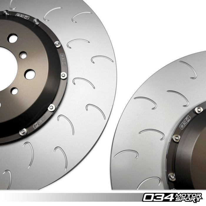 2-Piece Floating Front Brake Rotor Upgrade Kit for F8X BMW M2 Competition/CS, M3/M4 C/CS, & M4 GTS (2NH/2NK Caliper)