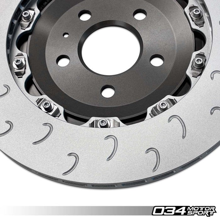 2-Piece Floating Rear Brake Rotor Upgrade Kit for Audi B8/B8.5 S4/S5 & Q5/SQ5