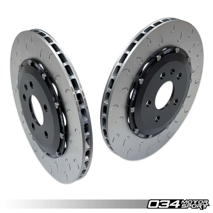 2-Piece Floating Rear Brake Rotor Upgrade Kit for Audi B9/B9.5 S4/S5/SQ5
