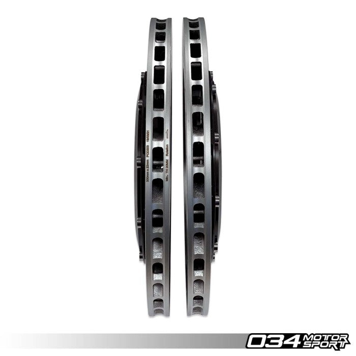 2-Piece Floating Rear Brake Rotor Upgrade Kit for Audi B9/B9.5 S4/S5/SQ5