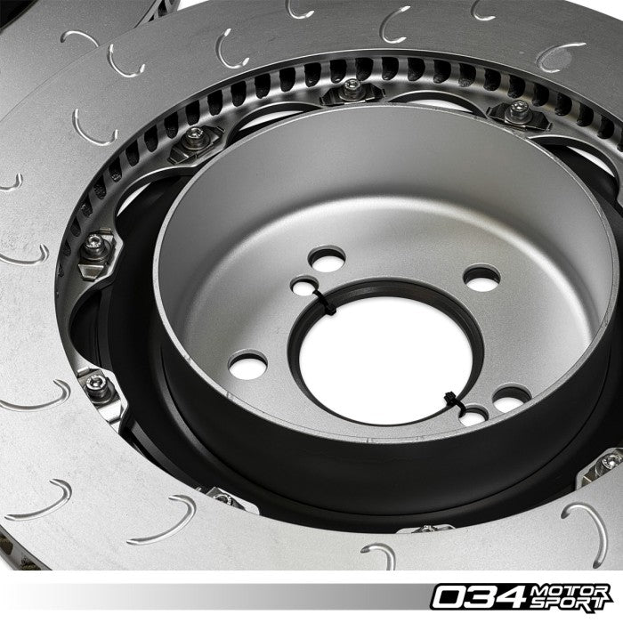 2-Piece Floating Rear Brake Rotor Upgrade Kit for F8X BMW M2 Competition/CS, M3/M4 C/CS, & M4 GTS (2NH/2NK Caliper)
