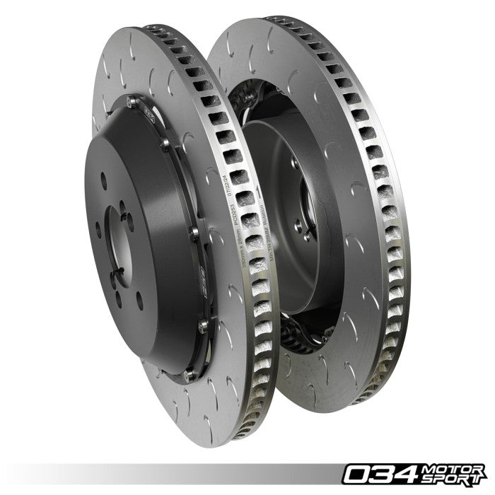 2-Piece Floating Rear Brake Rotor Upgrade Kit for F8X BMW M2 Competition/CS, M3/M4 C/CS, & M4 GTS (2NH/2NK Caliper)