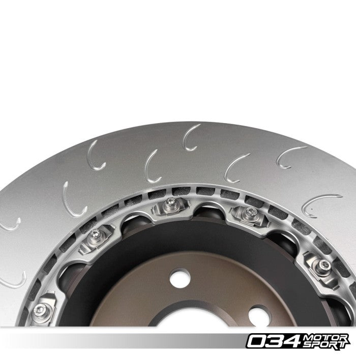 2-Piece Floating Rear Brake Rotor Upgrade Kit for G20 BMW M340i & A90/A91 Toyota Supra
