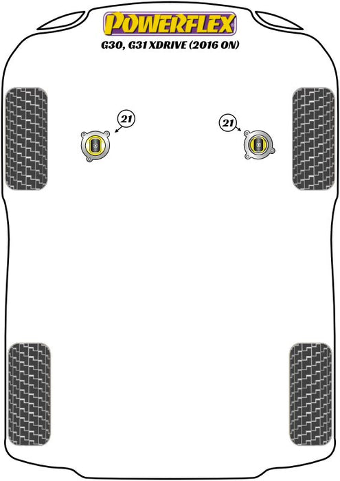 BMW 5 Series Engine Mount Insert Kit - Harrys Euro
