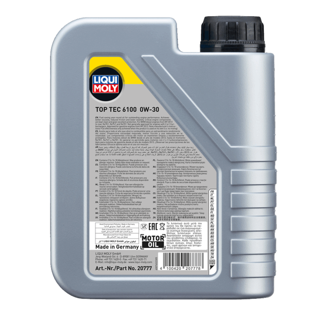 Top Tec 6100 0W-30 | LIQUI MOLY