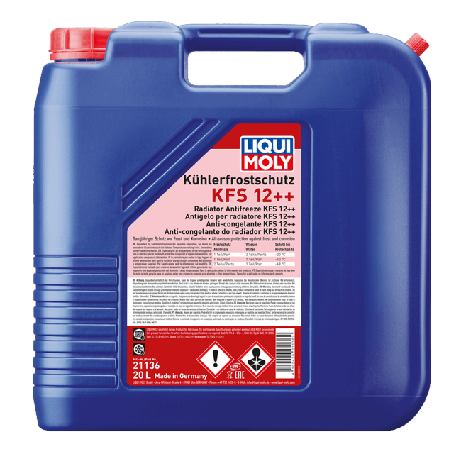 Coolant & Antifreeze KFS 12++ | LIQUI MOLY