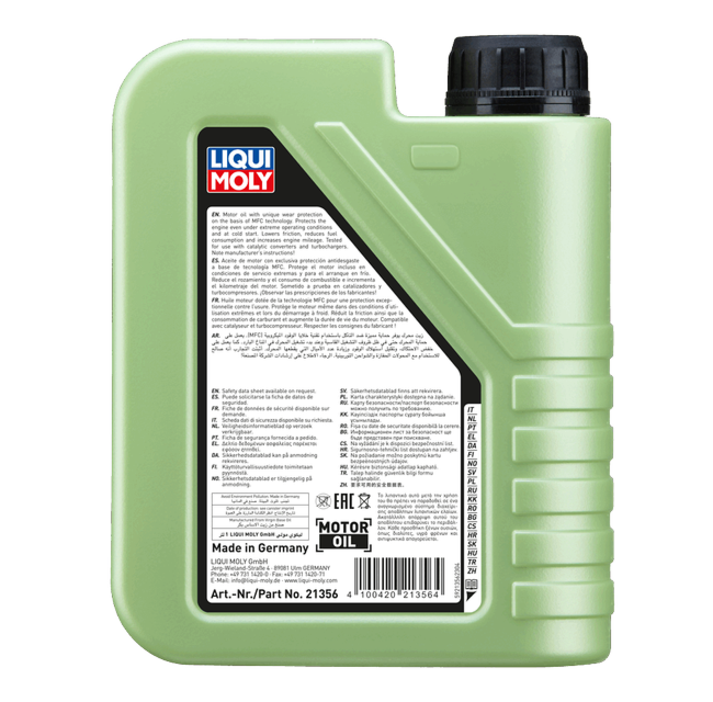 Molygen New Generation 0W-20 | LIQUI MOLY