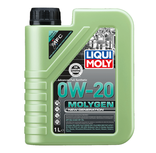 Molygen New Generation 0W-20 | LIQUI MOLY