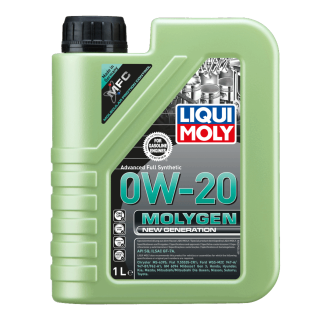 Molygen New Generation 0W-20 | LIQUI MOLY - Harrys Euro