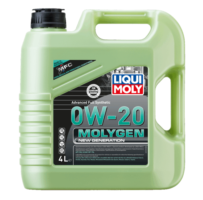 Molygen New Generation 0W-20 | LIQUI MOLY - Harrys Euro