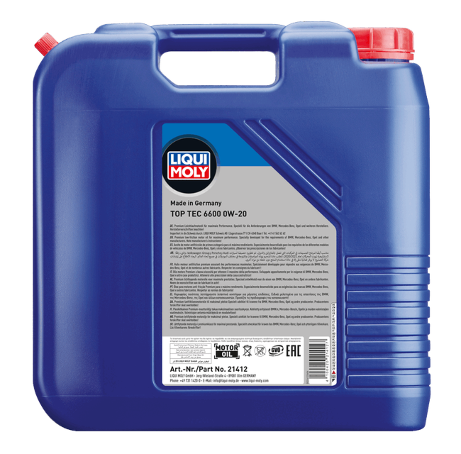 Top Tec 6600 0W-20 | LIQUI MOLY