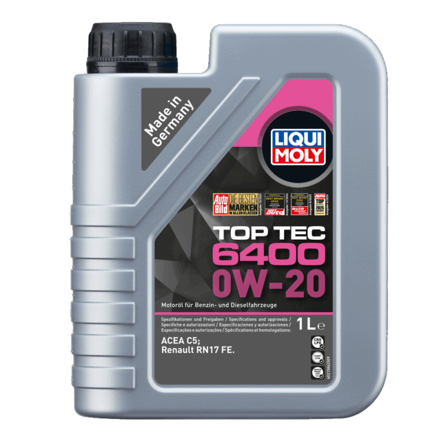Top Tec 6400 0W-20 | LIQUI MOLY - Harrys Euro
