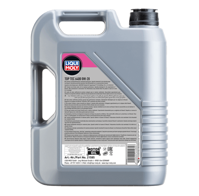 Top Tec 6400 0W-20 | LIQUI MOLY