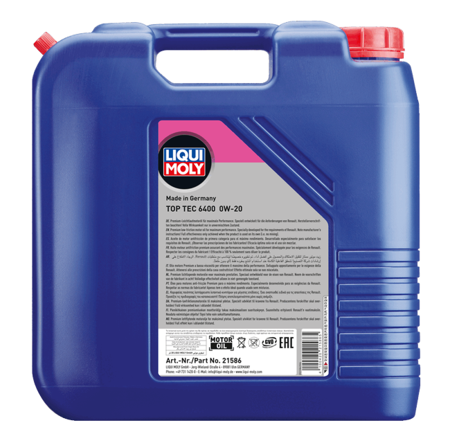Top Tec 6400 0W-20 | LIQUI MOLY