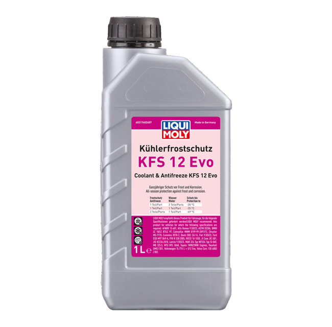 Coolant & Antifreeze KFS 12 Evo | LIQUI MOLY