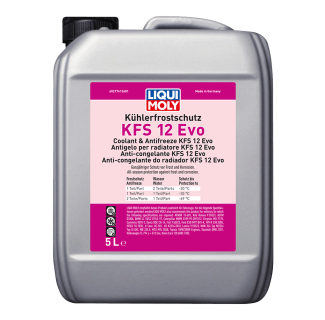 Coolant & Antifreeze KFS 12 Evo | LIQUI MOLY