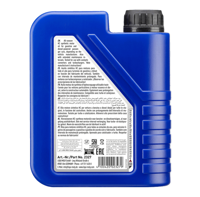 Leichtlauf High Tech 5W-40 | LIQUI MOLY