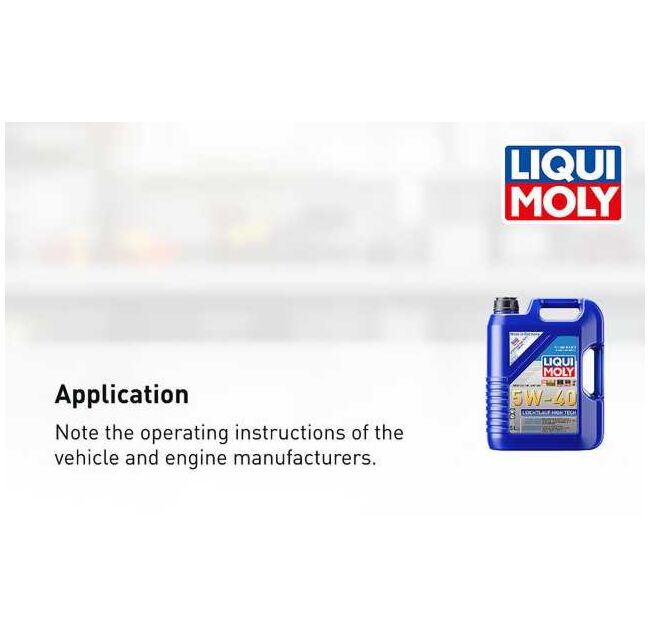 Leichtlauf High Tech 5W-40 | LIQUI MOLY