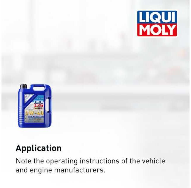 Leichtlauf High Tech 5W-40 | LIQUI MOLY