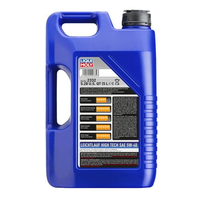 Leichtlauf High Tech 5W-40 | LIQUI MOLY