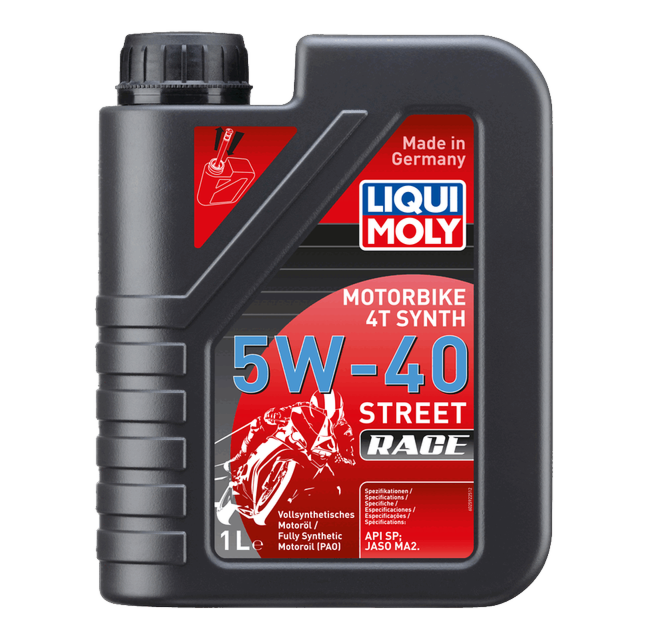 Motorbike 4T Synth 5W-40 Street Race | LIQUI MOLY - Harrys Euro