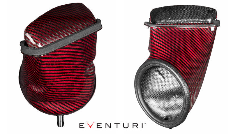 Eventuri - V2 FK2 Civic Type R LHD Carbon / Kevlar intake with upgraded Carbon/Kevlar Tube