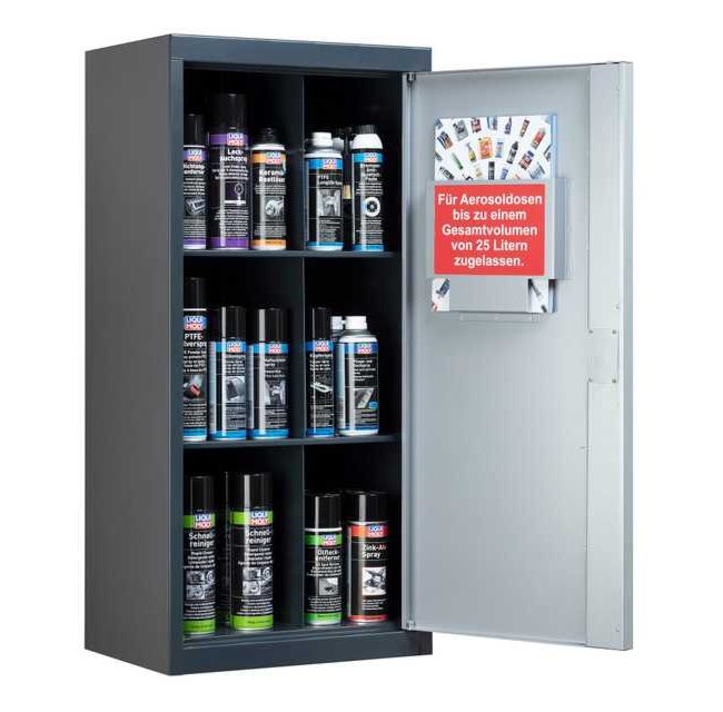 Chemical cabinet for workshop products | LIQUI MOLY - Harrys Euro