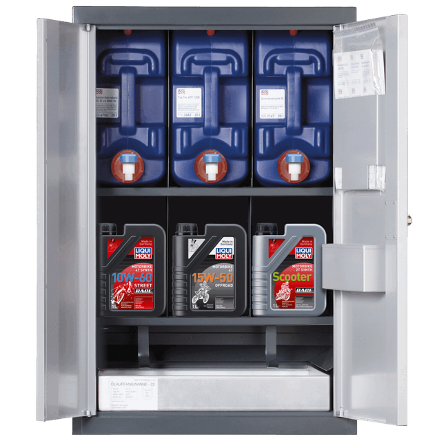 Motorbike oil cabinet | LIQUI MOLY