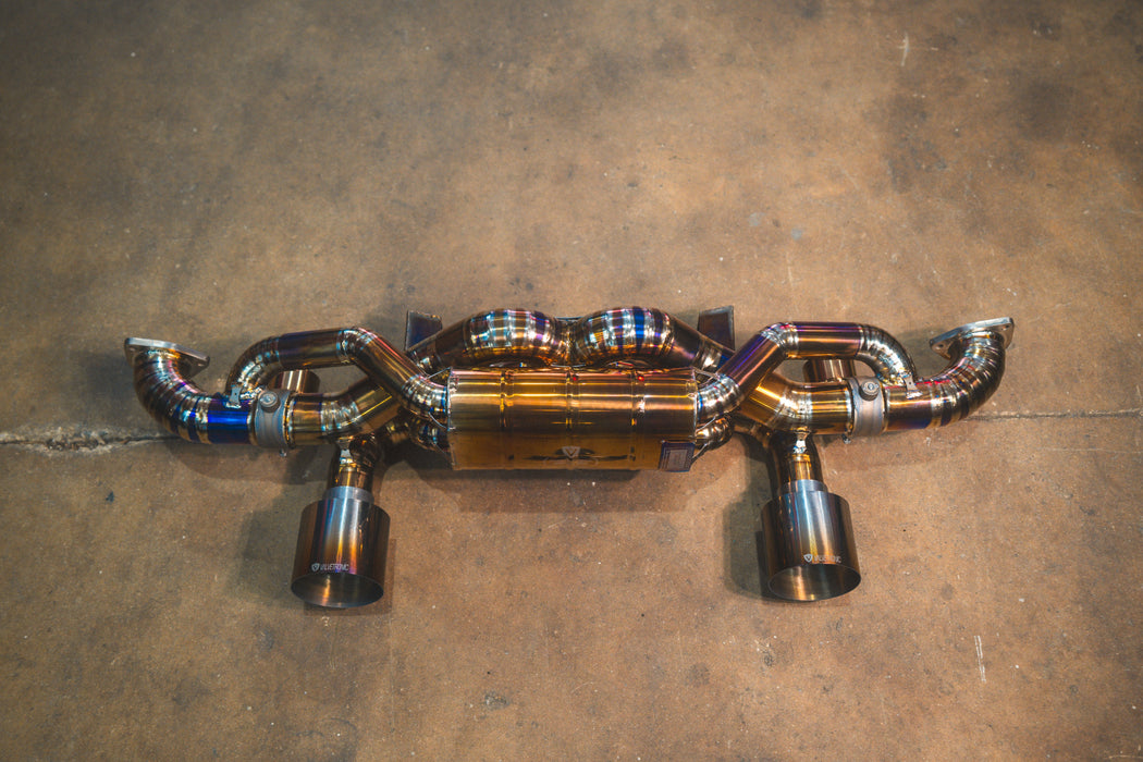 Valvetronic Valved Sport Exhaust System for Porsche 718 GT4RS/Spyder R