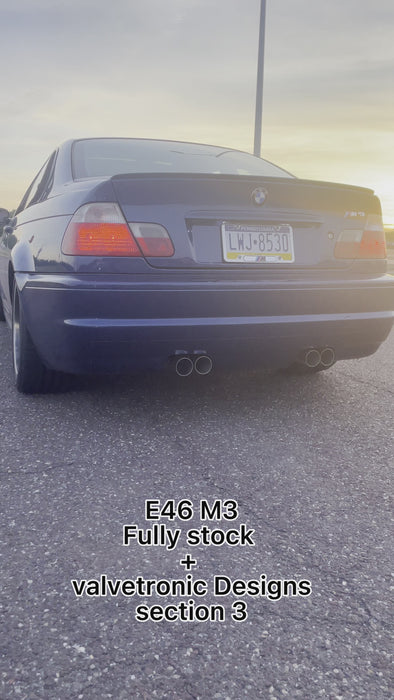 BMW E46 M3 Valved Sport Exhaust - Harrys Euro