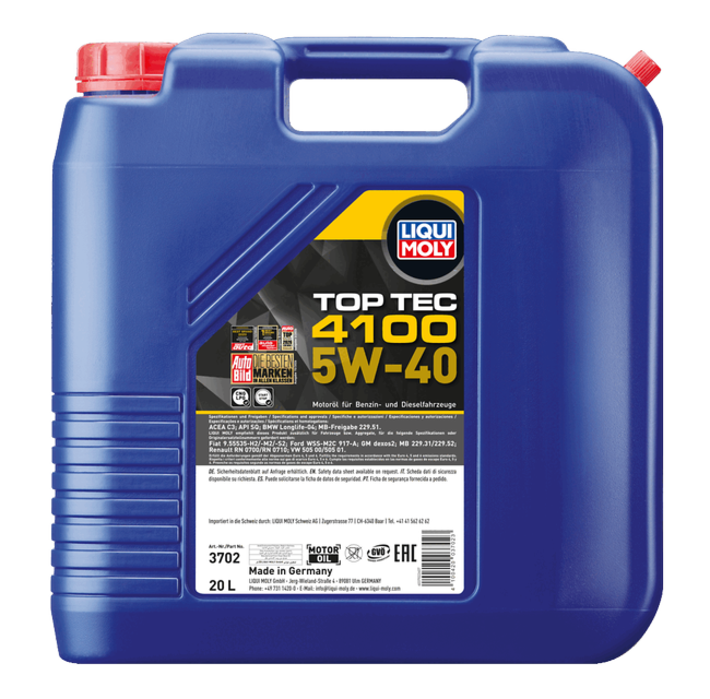 Top Tec 4100 5W-40 | LIQUI MOLY