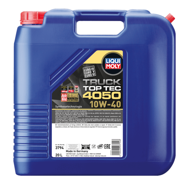 Top Tec Truck 4050 10W-40 | LIQUI MOLY - Harrys Euro