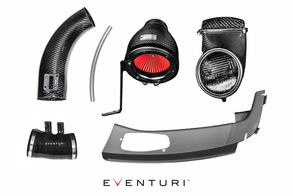 Eventuri - V2 FK2 Civic Type R LHD Carbon / Kevlar intake with upgraded Carbon/Kevlar Tube
