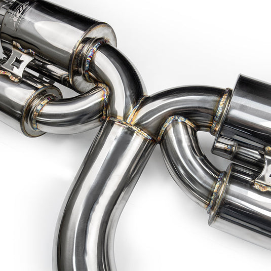 2.5T RS3/TTRS 8V/8S Racing Stainless Steel Exhaust - Catback|JDY Performance