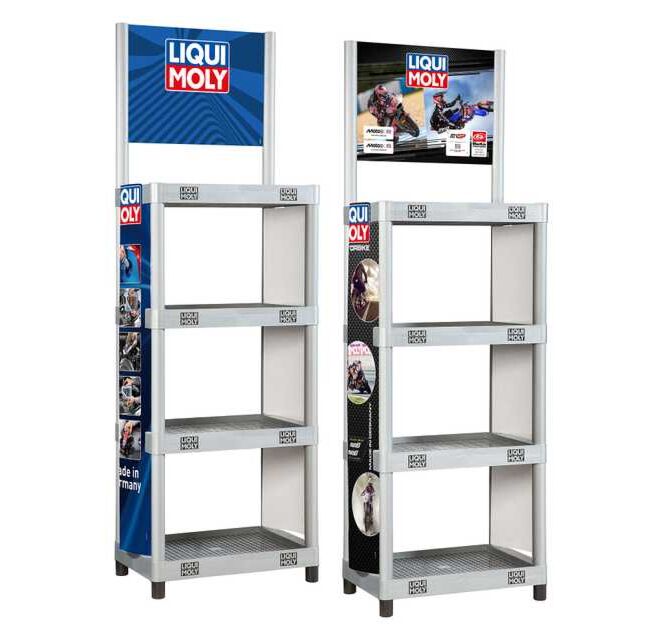Side sections for Futura-Plastic-Rack Standard (2 pieces) | LIQUI MOLY - Harrys Euro