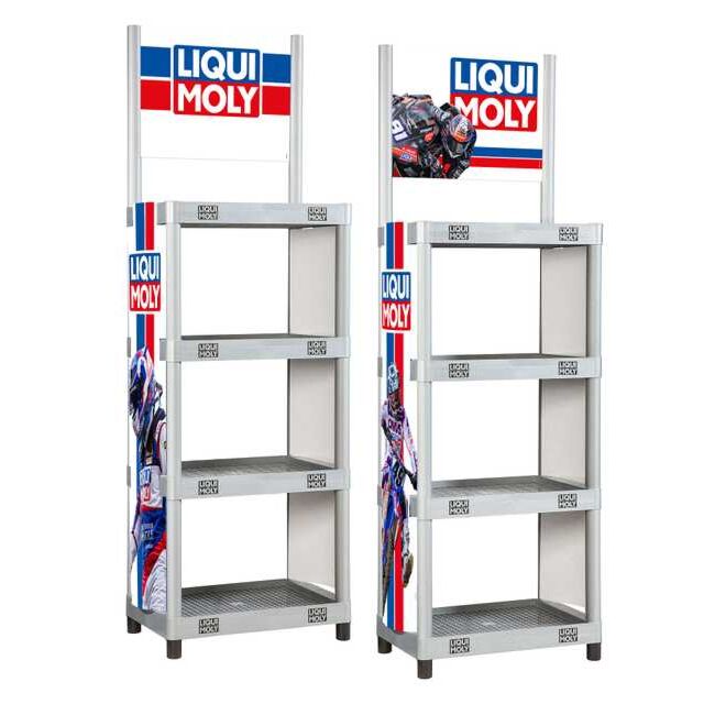 Side sections for Futura-Plastic-Rack Standard (2 pieces) | LIQUI MOLY