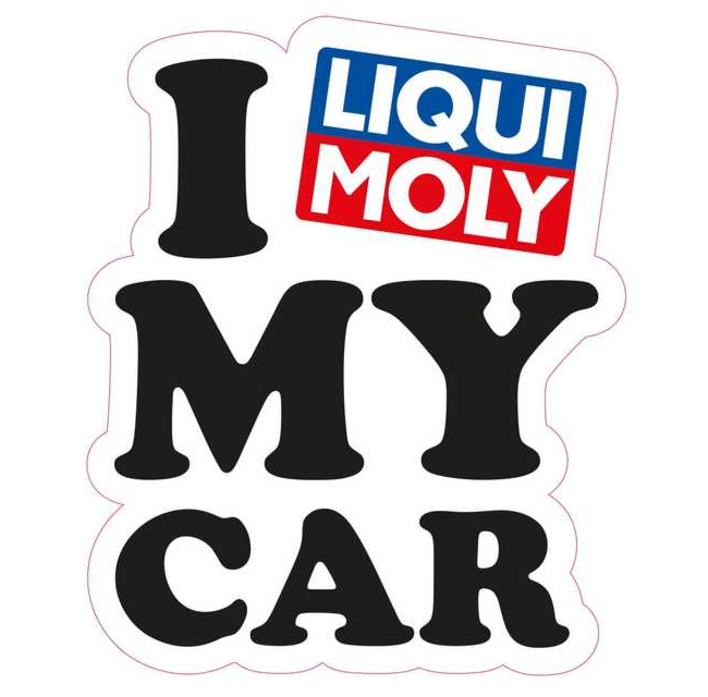 Sticker "I LM my car" | LIQUI MOLY
