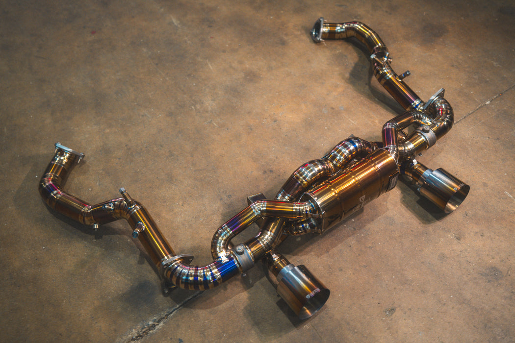 Valvetronic Valved Sport Exhaust System for Porsche 718 GT4RS/Spyder R