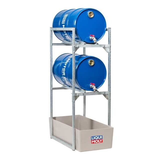 Drum Rack for 2 x 60 L Drums | LIQUI MOLY - Harrys Euro