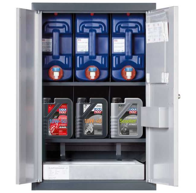 Motorbike oil cabinet | LIQUI MOLY - Harrys Euro