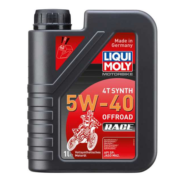 Motorbike 4T Synth 5W-40 Offroad Race | LIQUI MOLY