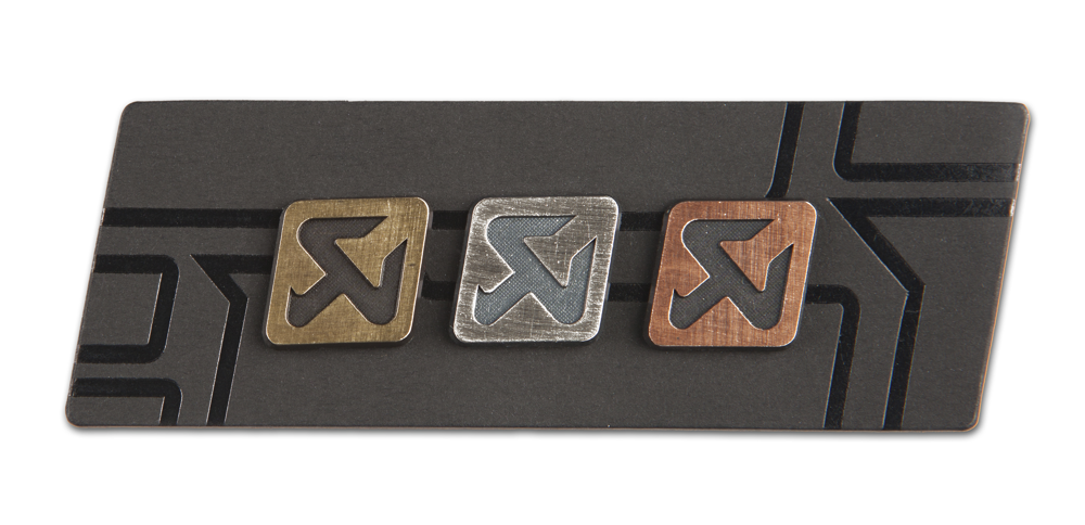 Akrapovic Copper/Silver/Brass Pin Set