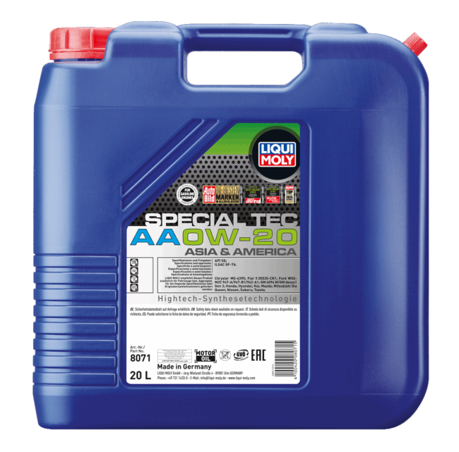 Special Tec AA 0W-20 | LIQUI MOLY - Harrys Euro
