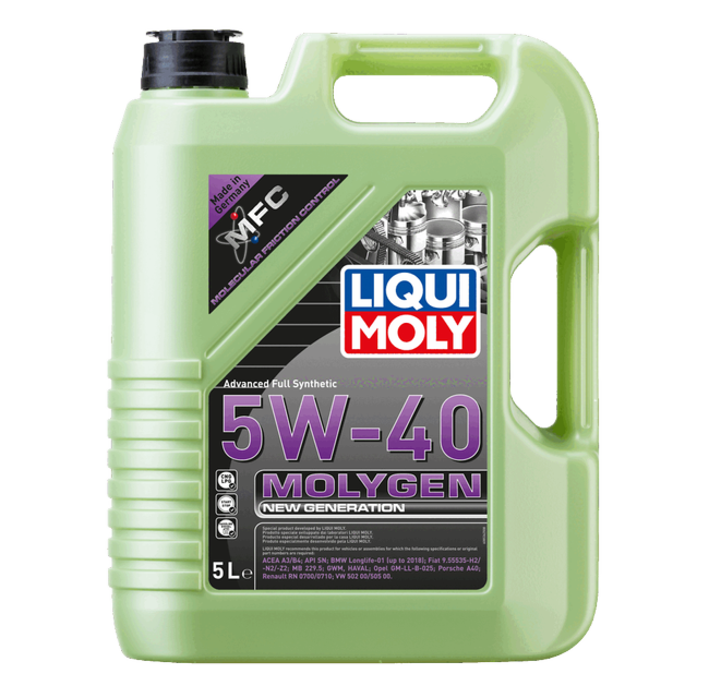Molygen New Generation 5W-40 | LIQUI MOLY