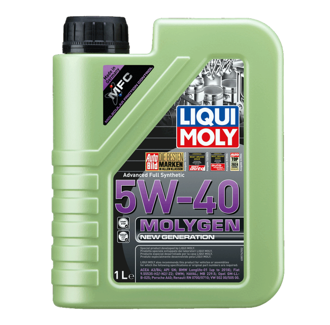 Molygen New Generation 5W-40 | LIQUI MOLY