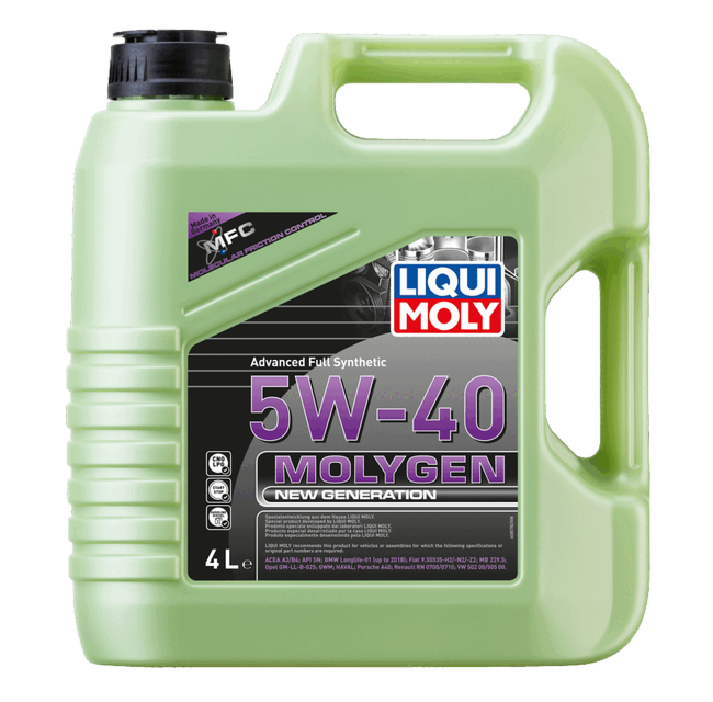 Molygen New Generation 5W-40 | LIQUI MOLY
