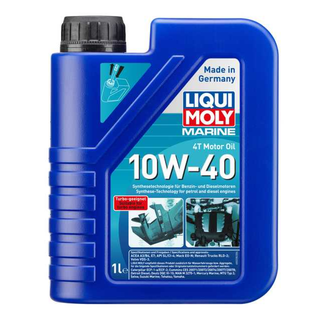 Marine 4T Motor Oil 10W-40 | LIQUI MOLY - Harrys Euro