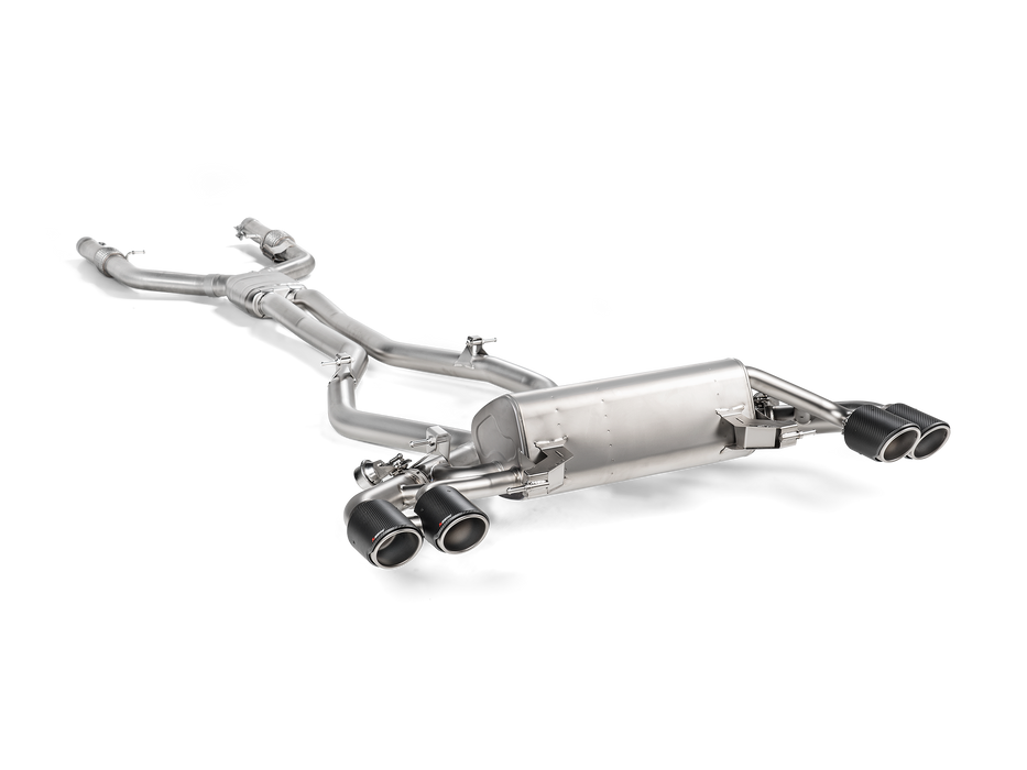 Akrapovic Evolution Link Pipe Set (Titanium) for Alfa Romeo Giulia Quadrifoglio