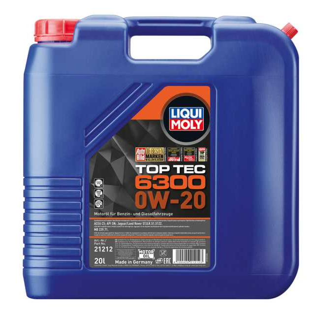 Top Tec 6300 0W-20 | LIQUI MOLY - Harrys Euro