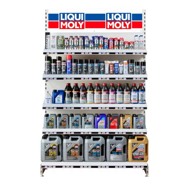 Tego-Metal-Rack, white* | LIQUI MOLY - Harrys Euro